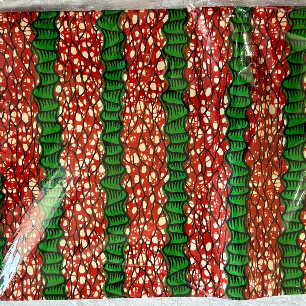 6 Yards African Fabric 100% Cotton